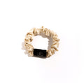 Silk skinny scrunchie