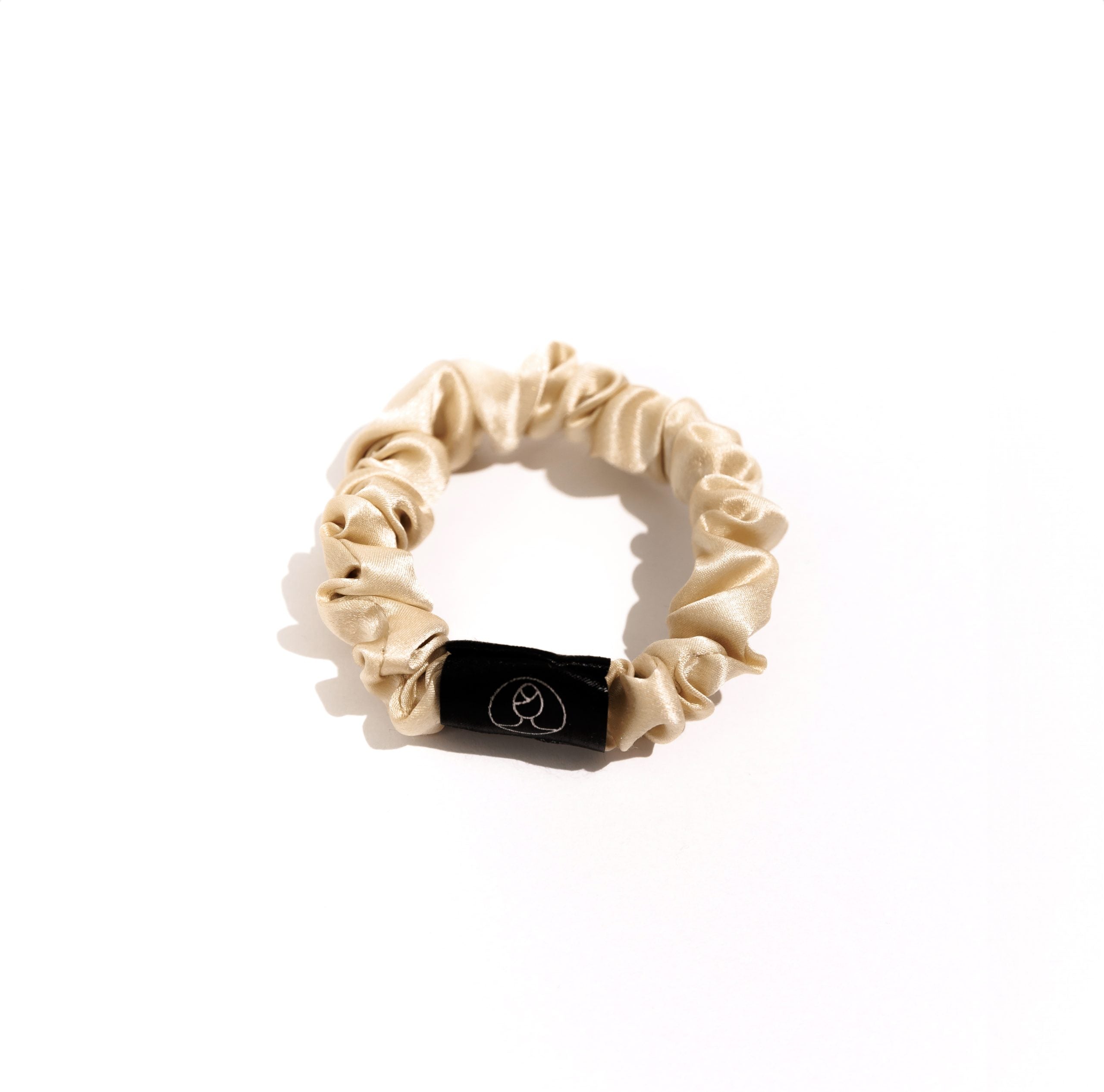 Silk skinny scrunchie