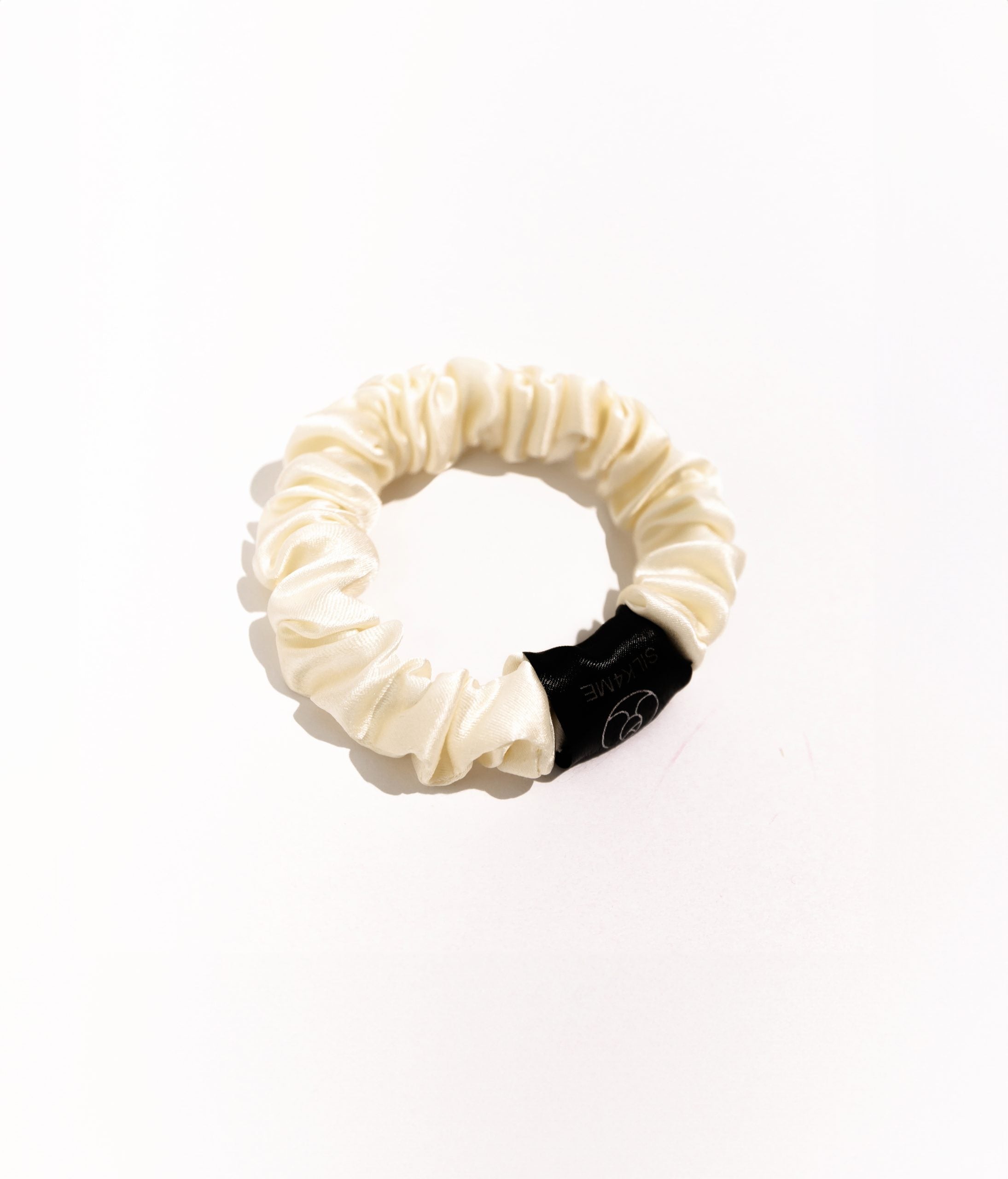 Silk skinny scrunchie