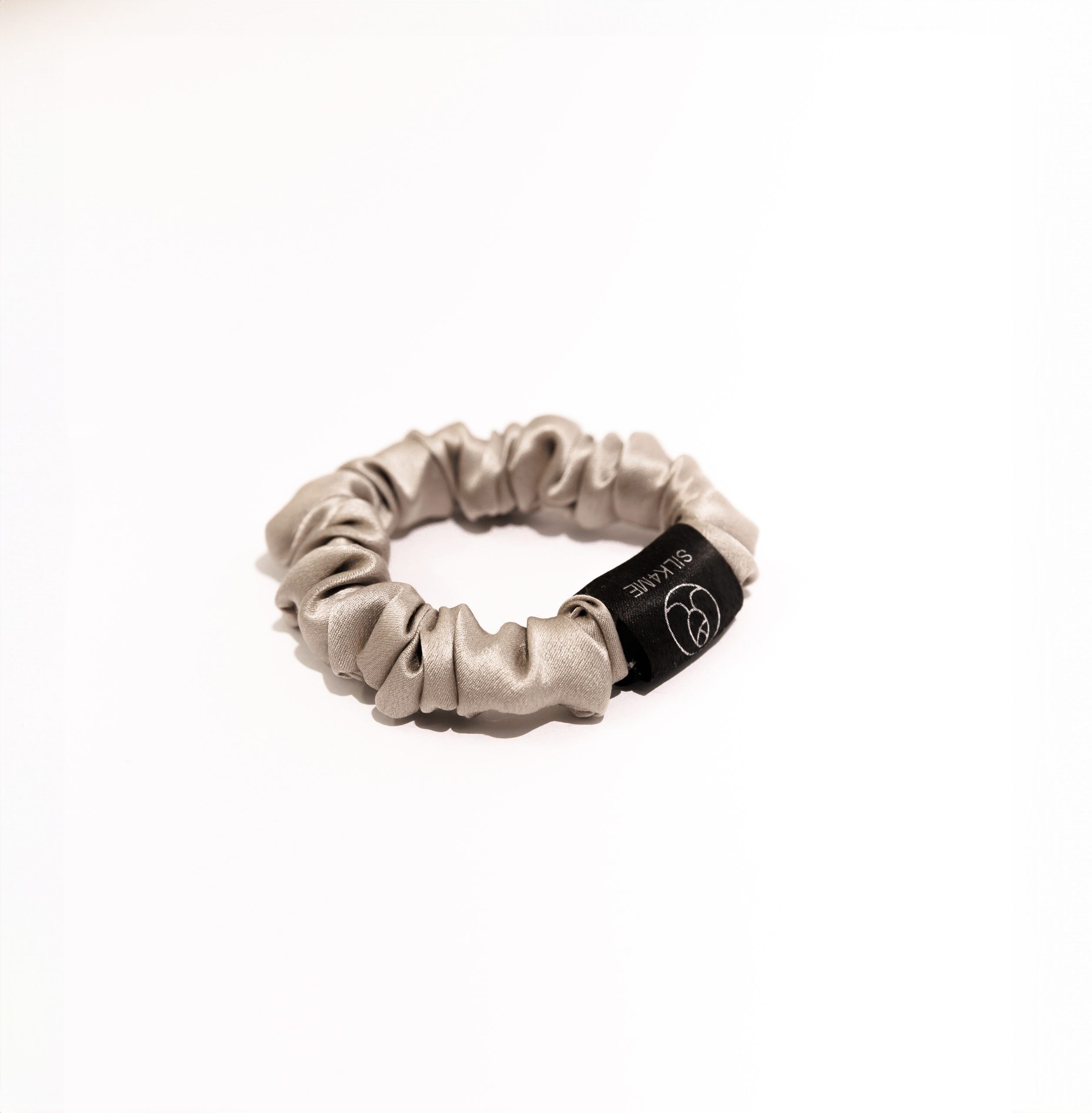 Silk skinny scrunchie