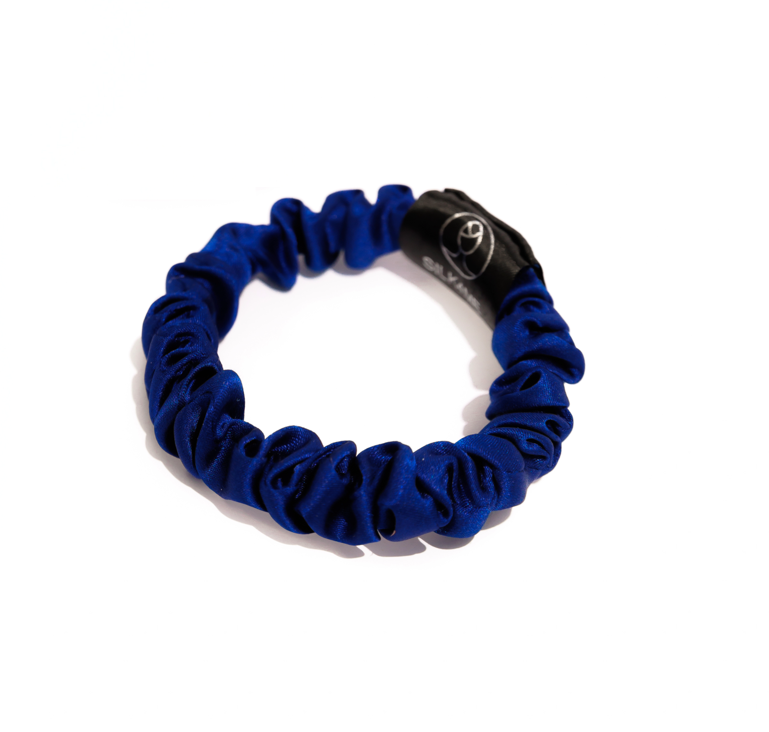 Silk skinny scrunchie