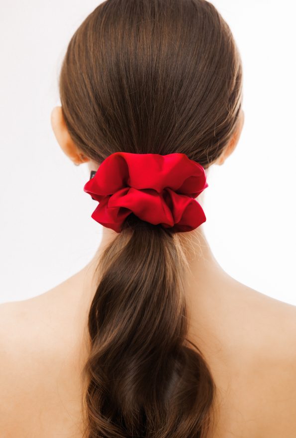 Silk maxi scrunchie