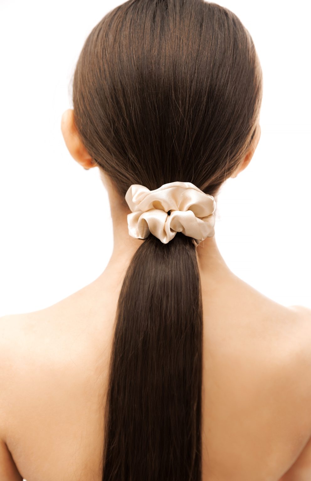 Silk midi scrunchie