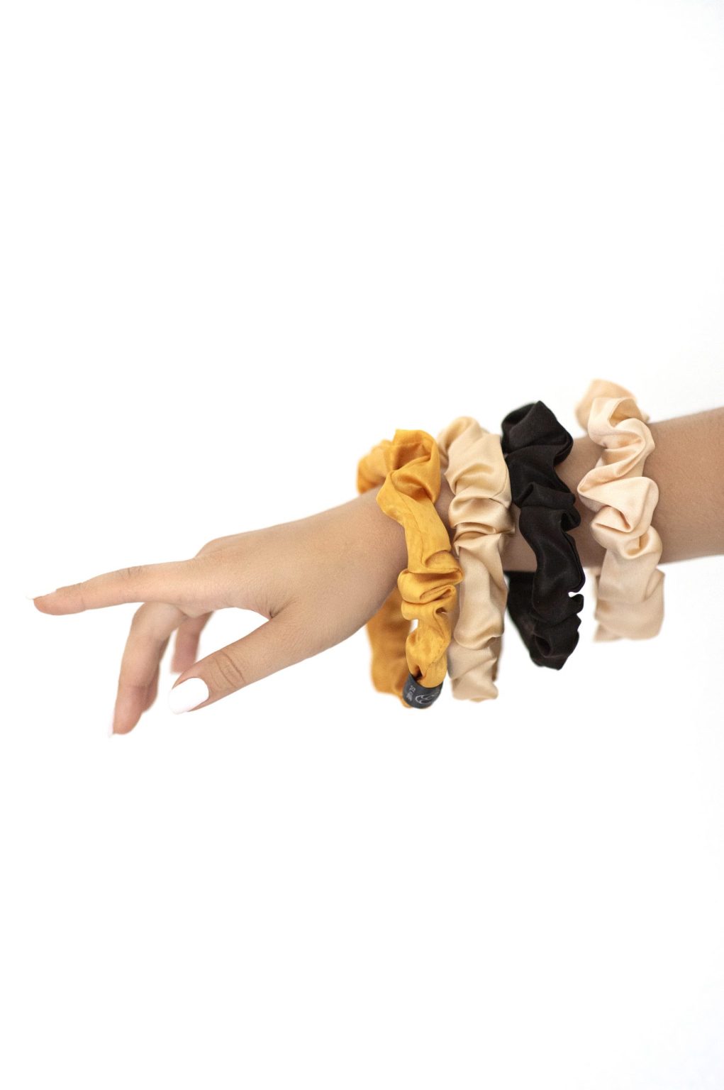 Silk midi scrunchie