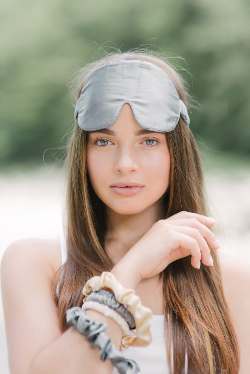 Silk sleep mask