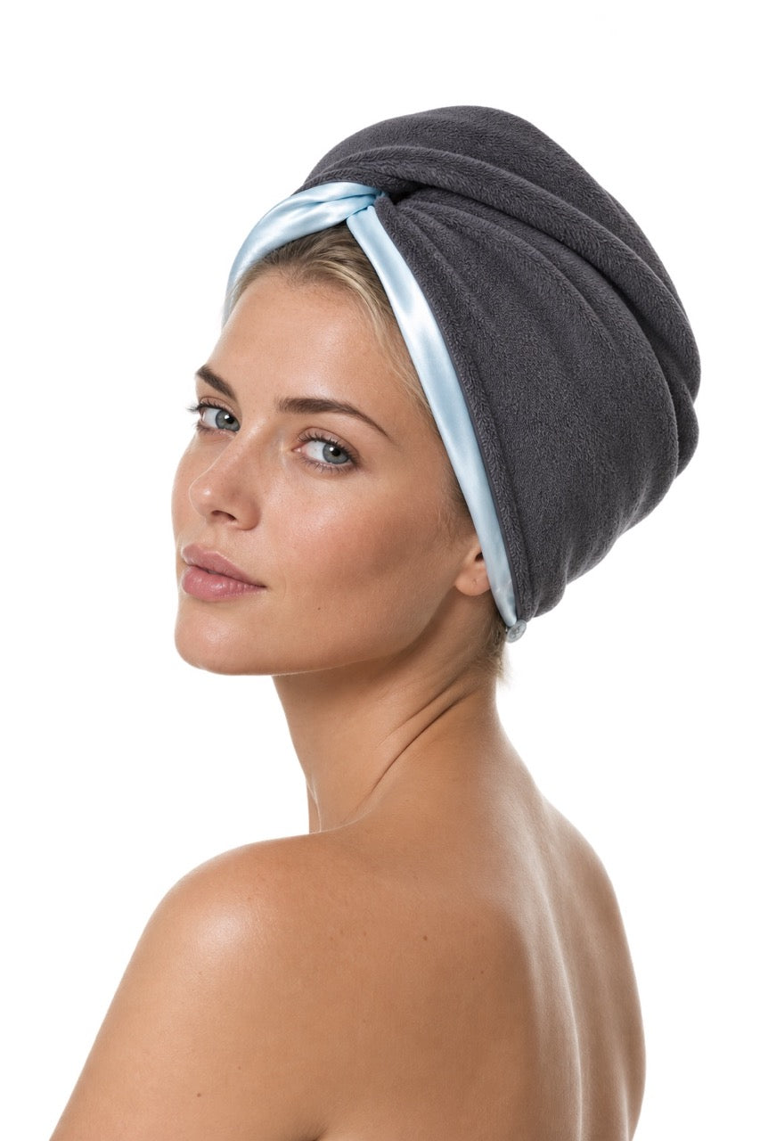 Silk & Microfiber Hair Wrap