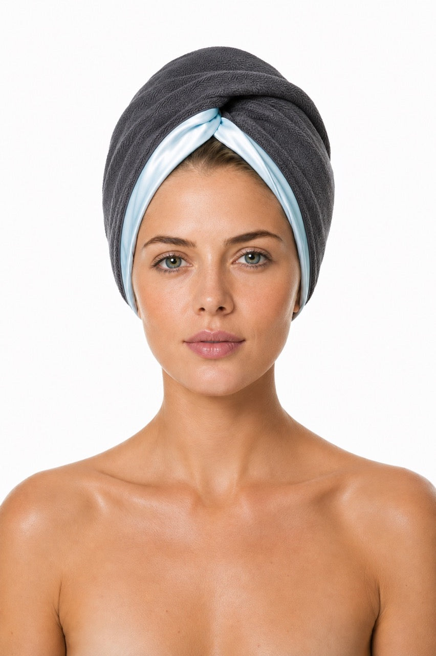 Silk & Microfiber Hair Wrap